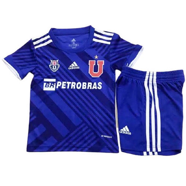 Camiseta Universidad De Chile Replica Primera Ropa Niño 2021/22 Azul